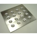 PLAQUE DE PLANCHER PILOTE ALU