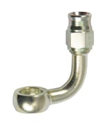 RACCORD BANJO 90° LONG DASH 3 / OEIL JIC 3/8 OU 10mm