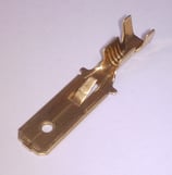 LOT DE 10 COSSES MALE PLATE LARGEUR 6.3mm