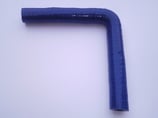 COUDE SILICONE 90° BLEU DIAMETRE INTERIEUR 9.5mm
