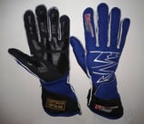 GANTS DP RACE EXCELLENCE BLEU ET NOIR HOMOLOGUES FIA