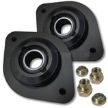 COUPELLES AMORTISSEURS ALU FIXES SUR ROTULE AVANT  POUR FORD ESCORT MK3 XR3 A PARTIR DE 1981