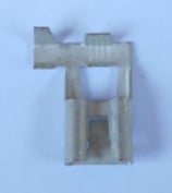 LOT DE 10 COSSES FEMELLE PLATE DRAPEAU LARGEUR 8mm