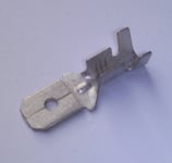 LOT DE 10 COSSES MALE PLATE LARGEUR 6.3mm