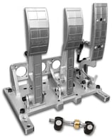 PEDALIER PLANCHER PRO ALU 3 PEDALES