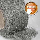 2.5 KG DE LAINE D'ACIER INOXYDABLE  800°C POUR SILENCIEUX