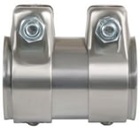 JONCTION ETANCHE DOUBLE PAROIS INOX DIAMETRE 76mm