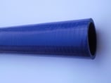 DURITE SILICONE DROITE BLEU AU METRE DIAMETRE INTERIEUR 38mm