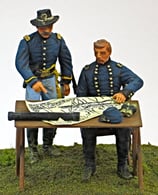 ACW C-233 General McClellan Grouping