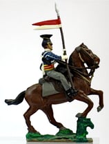 NIN C-31 British 17th Lancer on mount