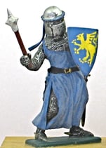 MED C-80 Knight parrying with mace