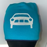 Türkis mit Auto mit Reflektor