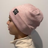 Strick rosa mit Umschlag