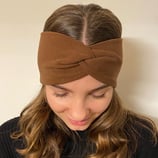 Streifenjersey gedreht nougat