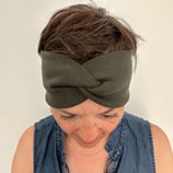 Waffeljersey gedreht olive