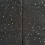 Goldpunkte auf schwarz