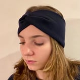 Streifenjersey gedreht marine