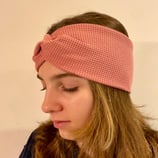 Waffeljersey gedreht coral