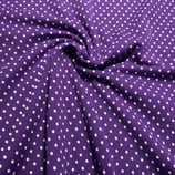 weisse Punkte auf violett