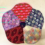 ウール花形座布団B