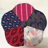 ウール花形座布団C