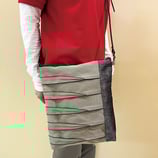 畳へり生地のｼｮﾙﾀﾞｰﾊﾞｯｸﾞ