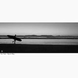 SILHOUETTE SURFER TEE - Grey Marle