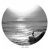 SUNSET SURFER TEE - Steel