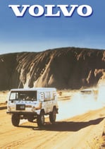 Broschüre über die Entstehungsgeschichte der Volvo-Geländefahrzeuge