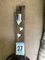 Kalender auf Holz