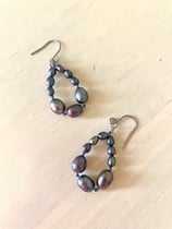 淡水パール イヤリング／ピアス