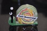 Gute Besserung Schnecke grün (gross)