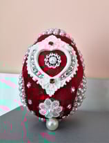 Osterei Wohndekor Tischdekor Geschenk Handarbeit