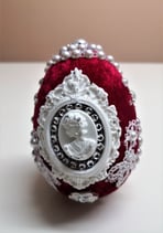 Osterei Wohndekor Tischdekor Geschenk Handmade