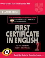 First Certificate in English