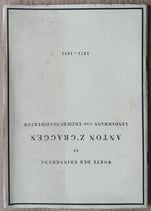 Worte der Erinnerung an Anton Z'Graggen