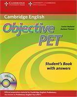 Objective PET Student's Book with answers