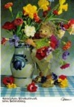 Mecki Ansichtskarte - Herzlichen Glückwunsch zum Geburtstag