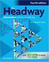 New Headway Intermediate Workbook with key