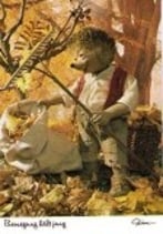 Mecki Ansichtskarte - Bewegung hält jung