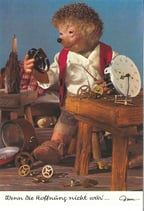 Mecki Ansichtskarte - Wenn die Hoffnung nicht wär....