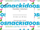 Snackidoo Einkaufsgutschein