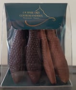 Sardines chocolat au caramel salé crémeux