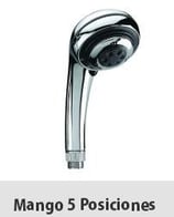 MANGO DUCHA 5 POSICIONES