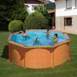 Piscina elevada circular KITPR 358 WO