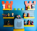 Regal Toniebox (Buerg)  verschidden Farwen meiglech