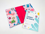 Housse fir de Carnet de Santé (neien Modell 2025) rosa Deieren