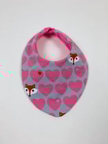 Dräiecksduch (rosa Fiis)