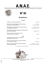 ANAE N° 93 - Remédiation