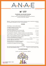 ANAE N° 177 - Construire une école inclusive
